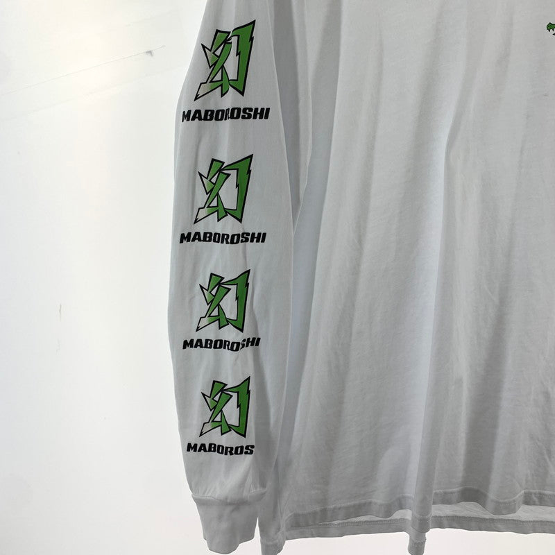 【中古品】【メンズ】 SHIDEN シデン 長袖Tシャツ WHITE/SIZE:S/MABOROSHI ※使用感有 140-260917-io-23-fuzh カラー：ホワイト 万代Net店