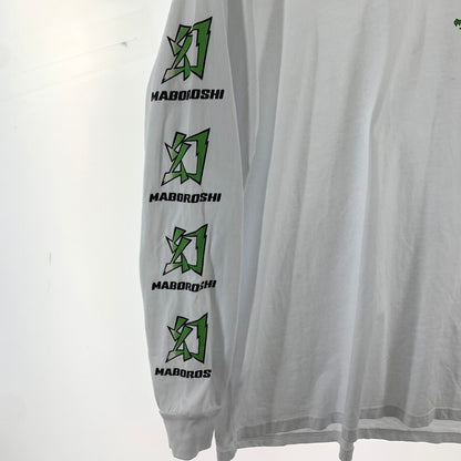 【中古品】【メンズ】 SHIDEN シデン 長袖Tシャツ WHITE/SIZE:S/MABOROSHI ※使用感有 140-260917-io-23-fuzh カラー：ホワイト 万代Net店