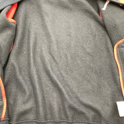 【中古品】【メンズ】 NIKE ナイキ JUMPMAN PARKA ジャンプマン パーカー フーディー BLACK.RED SIZE:L 467638-010 ボタン ※毛玉・使用感・タグに汚れあり 148-260815-io-05-fuzh カラー：ブラックレッド 万代Net店