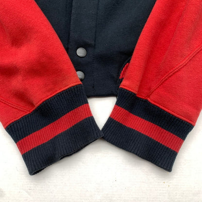 【中古品】【メンズ】 NIKE ナイキ JUMPMAN PARKA ジャンプマン パーカー フーディー BLACK.RED SIZE:L 467638-010 ボタン ※毛玉・使用感・タグに汚れあり 148-260815-io-05-fuzh カラー：ブラックレッド 万代Net店
