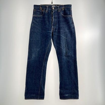 【中古品】【メンズ】 WAREHOUSE ＆CO DUCK DIGGER DENIM PANTS ウエアハウス アンド コー ダックディガー デニムパンツ 156-260818-ny-07-fuzh サイズ：30 カラー：ネイビー 万代Net店