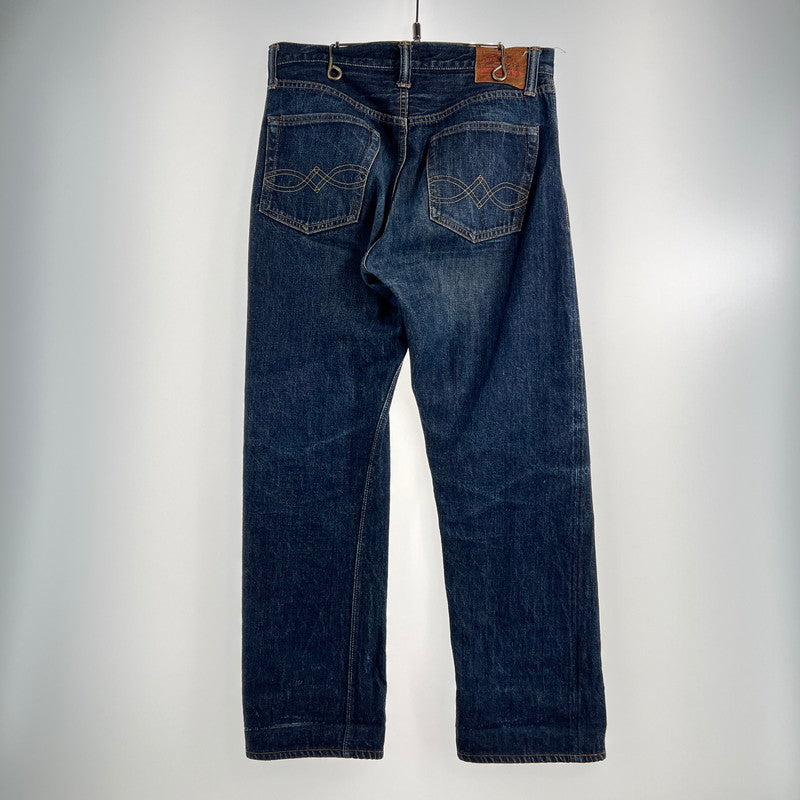 【中古品】【メンズ】 WAREHOUSE ＆CO DUCK DIGGER DENIM PANTS ウエアハウス アンド コー ダックディガー デニムパンツ 156-260818-ny-07-fuzh サイズ：30 カラー：ネイビー 万代Net店