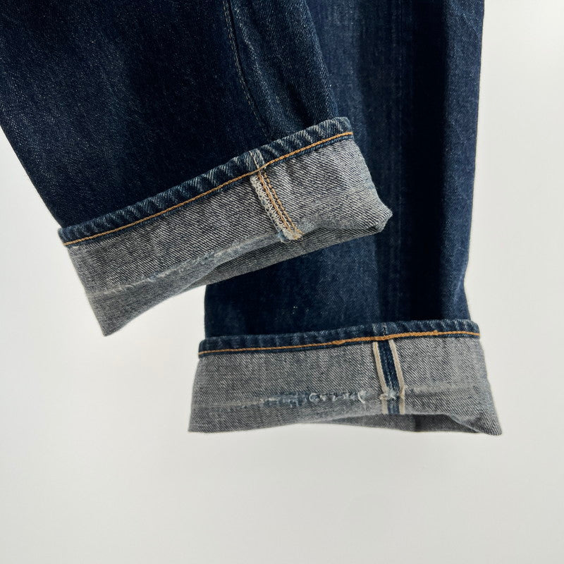 【中古品】【メンズ】 WAREHOUSE ＆CO DUCK DIGGER DENIM PANTS ウエアハウス アンド コー ダックディガー デニムパンツ 156-260818-ny-07-fuzh サイズ：30 カラー：ネイビー 万代Net店
