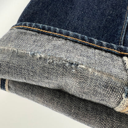 【中古品】【メンズ】 WAREHOUSE ＆CO DUCK DIGGER DENIM PANTS ウエアハウス アンド コー ダックディガー デニムパンツ 156-260818-ny-07-fuzh サイズ：30 カラー：ネイビー 万代Net店