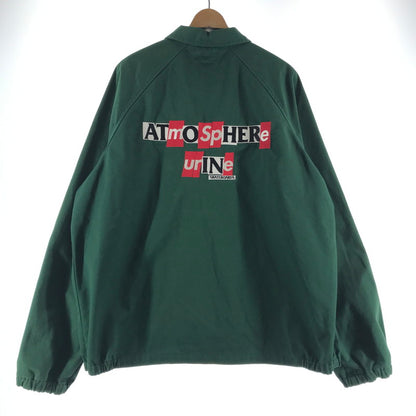 【中古品】【メンズ】 SUPREME×ANTIHERO シュプリーム × アンタイヒーロー SNAP FRONT TWILL JACKET スナップ フロント ツイル ジャケット カラーGREEN SIZE:XL 149-260721-ky-11-fuzh 万代Net店