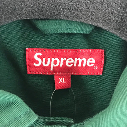 【中古品】【メンズ】 SUPREME×ANTIHERO シュプリーム × アンタイヒーロー SNAP FRONT TWILL JACKET スナップ フロント ツイル ジャケット カラーGREEN SIZE:XL 149-260721-ky-11-fuzh 万代Net店