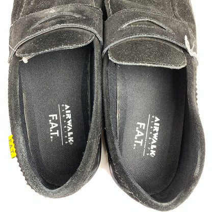 【中古品】【メンズ】 AIRWALK×FAT エアウォーク×エフ・エー・ティー スリッポン デッキシューズ 本体のみ スニーカー 162-260727-ny-04-fuzh サイズ：:28.0cm カラー：ブラック 万代Net店