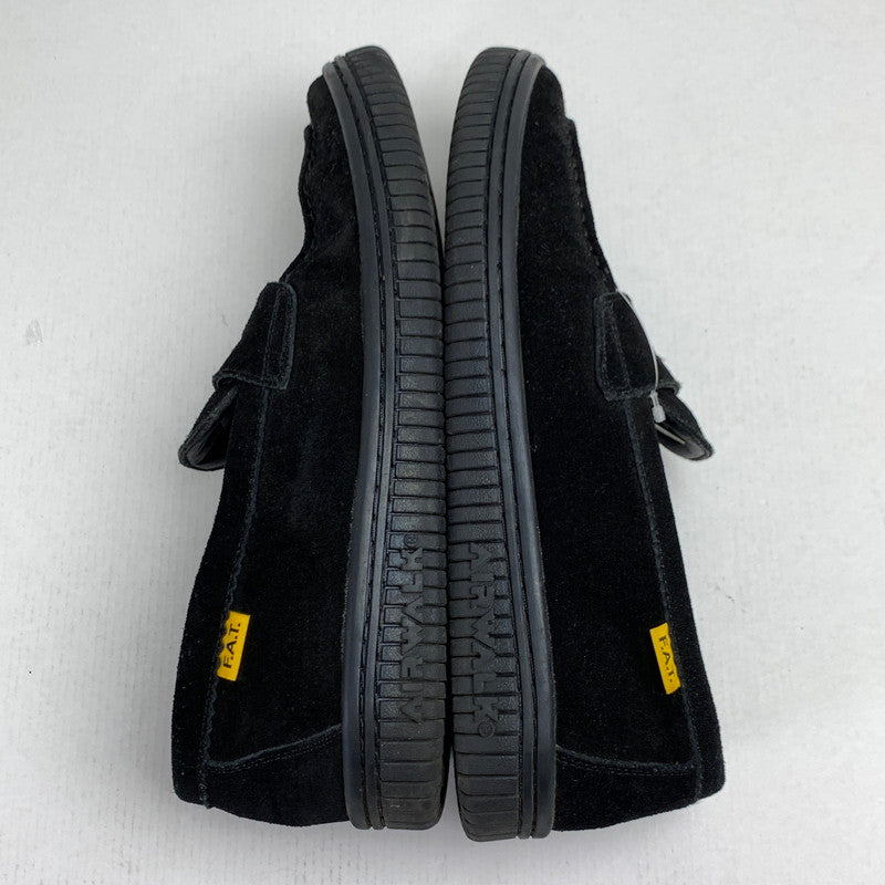 【中古品】【メンズ】 AIRWALK×FAT エアウォーク×エフ・エー・ティー スリッポン デッキシューズ 本体のみ スニーカー 162-260727-ny-04-fuzh サイズ：:28.0cm カラー：ブラック 万代Net店