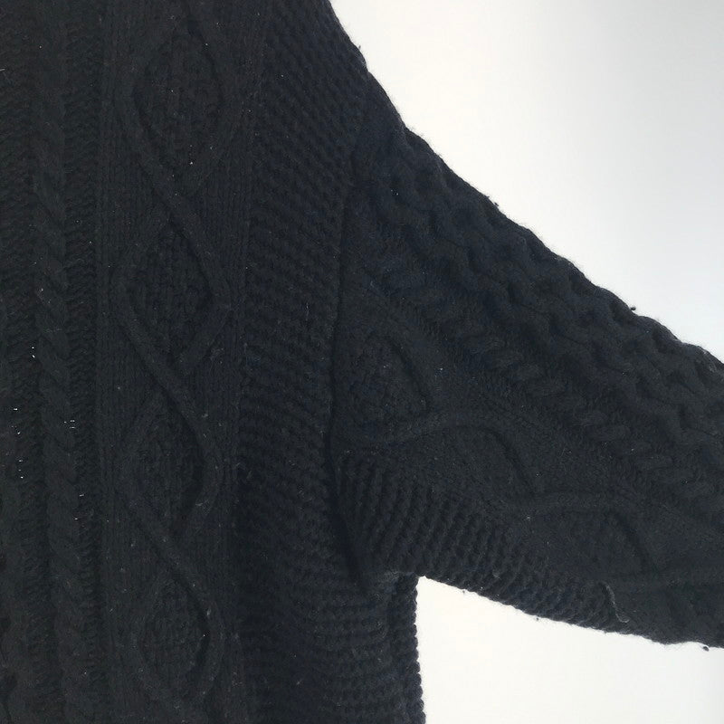 【中古品】【メンズ】 FAT エフエーティー ニット カラーBLACK SIZE:SKINNY F32420-KN06-AB フード付 142-260721-ky-10-fuzh 万代Net店