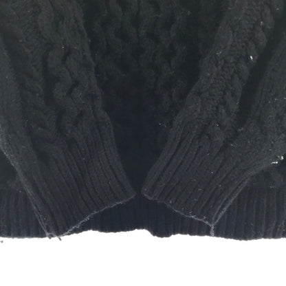 【中古品】【メンズ】 FAT エフエーティー ニット カラーBLACK SIZE:SKINNY F32420-KN06-AB フード付 142-260721-ky-10-fuzh 万代Net店