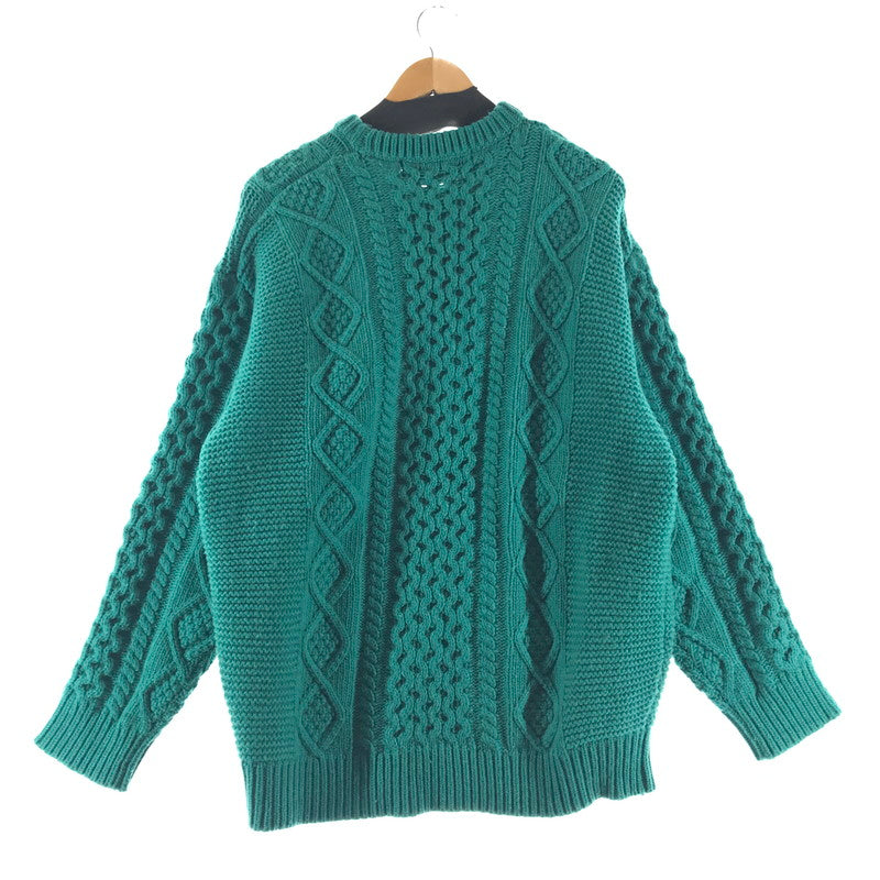【中古品】【メンズ】 FAT エフエイティー ニット カラーGREEN SIZE:FAT F32420-KN05-AB 142-260721-ky-09-fuzh 万代Net店