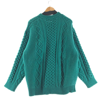 【中古品】【メンズ】 FAT エフエイティー ニット カラーGREEN SIZE:FAT F32420-KN05-AB 142-260721-ky-09-fuzh 万代Net店