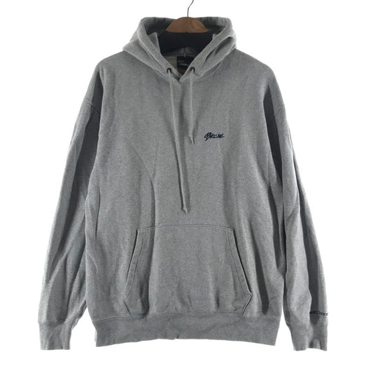 【中古品】【メンズ】 BACK CHANNEL バックチャネル パーカー カラーGRAY SIZE:L ワンポイント 142-260721-ky-06-fuzh 万代Net店