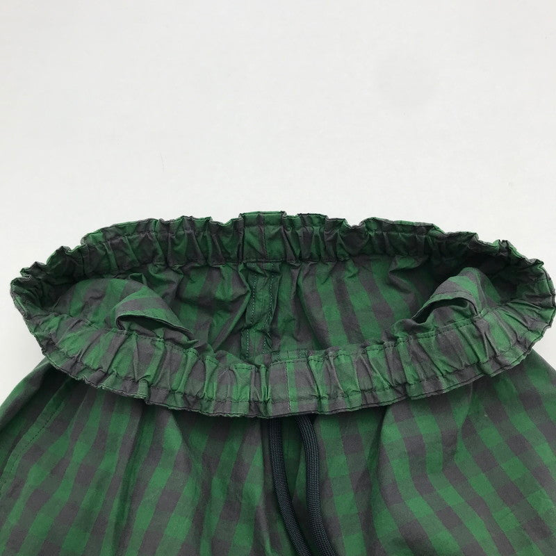 【中古品】【メンズ】 BLAMINK ブラミンク ナイロン パンツ チェック ボトムス 古着 151-260729-mh-09-fuzh サイズ：36 カラー：グリーン チェック 万代Net店