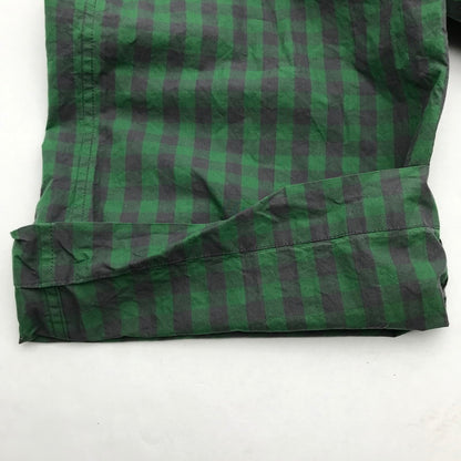 【中古品】【メンズ】 BLAMINK ブラミンク ナイロン パンツ チェック ボトムス 古着 151-260729-mh-09-fuzh サイズ：36 カラー：グリーン チェック 万代Net店