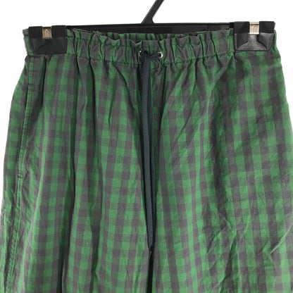 【中古品】【メンズ】 BLAMINK ブラミンク ナイロン パンツ チェック ボトムス 古着 151-260729-mh-09-fuzh サイズ：36 カラー：グリーン チェック 万代Net店