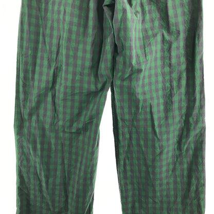 【中古品】【メンズ】 BLAMINK ブラミンク ナイロン パンツ チェック ボトムス 古着 151-260729-mh-09-fuzh サイズ：36 カラー：グリーン チェック 万代Net店