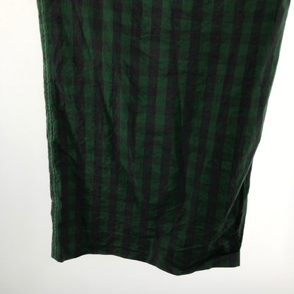 【中古品】【メンズ】 BLAMINK ブラミンク ナイロン パンツ チェック ボトムス 古着 151-260729-mh-09-fuzh サイズ：36 カラー：グリーン チェック 万代Net店