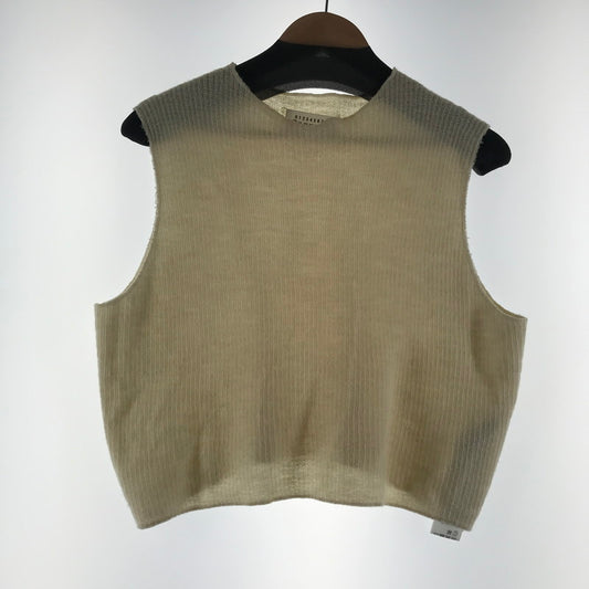 【中古品】【レディース】 MAISON MARGIELA メゾンマルジェラ S50HA1065 KNIT BEST ニットベストカラーCREAM SIZE:S 168-260721-ky-08-fuzh 万代Net店