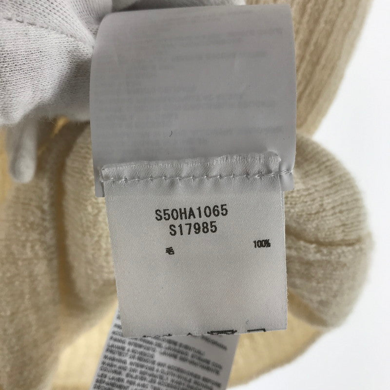 【中古品】【レディース】 MAISON MARGIELA メゾンマルジェラ S50HA1065 KNIT BEST ニットベストカラーCREAM SIZE:S 168-260721-ky-08-fuzh 万代Net店