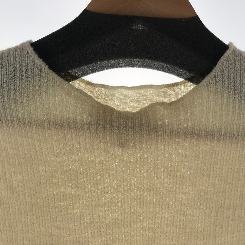 【中古品】【レディース】 MAISON MARGIELA メゾンマルジェラ S50HA1065 KNIT BEST ニットベストカラーCREAM SIZE:S 168-260721-ky-08-fuzh 万代Net店