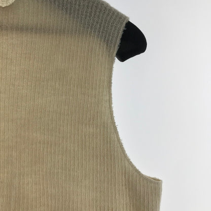 【中古品】【レディース】 MAISON MARGIELA メゾンマルジェラ S50HA1065 KNIT BEST ニットベストカラーCREAM SIZE:S 168-260721-ky-08-fuzh 万代Net店