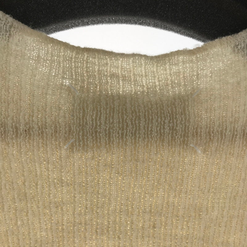 【中古品】【レディース】 MAISON MARGIELA メゾンマルジェラ S50HA1065 KNIT BEST ニットベストカラーCREAM SIZE:S 168-260721-ky-08-fuzh 万代Net店