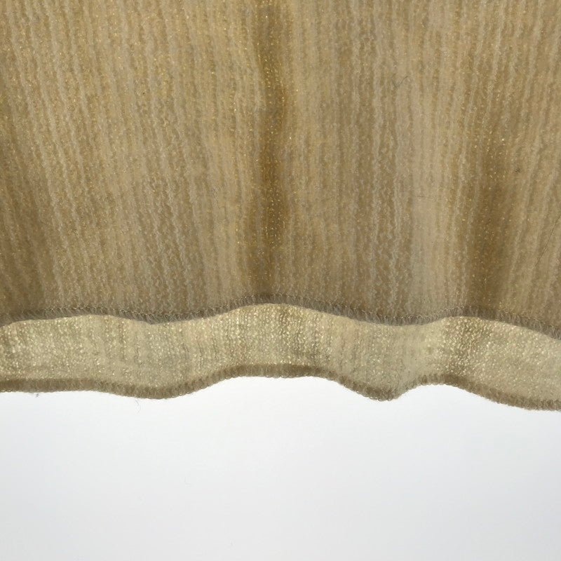 【中古品】【レディース】 MAISON MARGIELA メゾンマルジェラ S50HA1065 KNIT BEST ニットベストカラーCREAM SIZE:S 168-260721-ky-08-fuzh 万代Net店