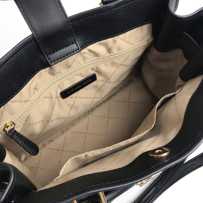 【中古品】【レディース】 MICHAEL KORS マイケルコース 2WAY バッグ カバン MK シグネチャー キーチャーム欠品 180-260724-mh-01-fuzh カラー：ブラウン ブラック 万代Net店
