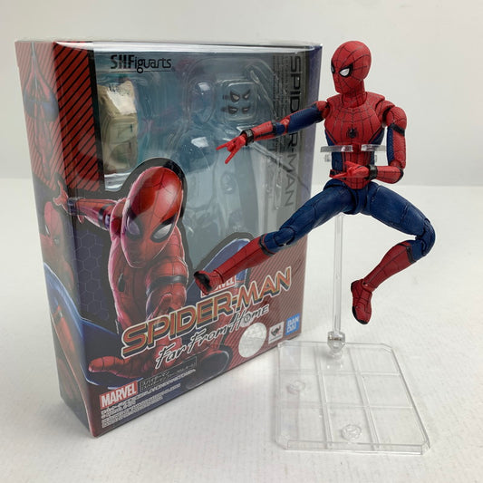【中古品】 完備品 Figuarts スパイダーマン(スパイダーマン：ファー・フロム・ホーム) 完備品 フィギュア 055-260723-io-44-fuzh 万代Net店