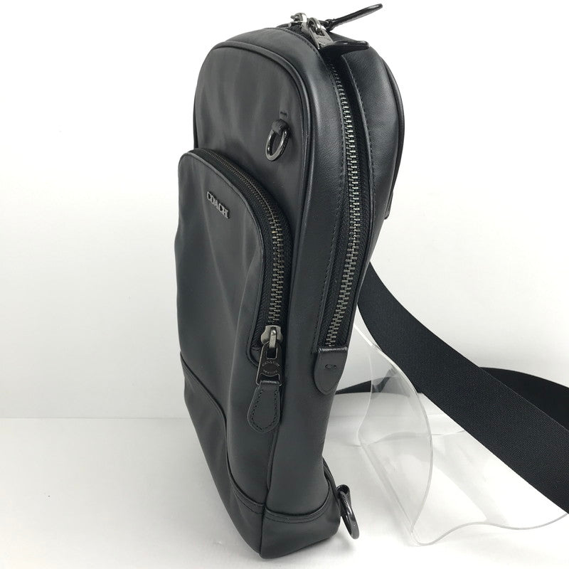 【中古品】【メンズ】 COACH コーチ C2931 グラハムパック ボディ ショルダー バック カバン 180-260724-mh-02-fuzh カラー：ブラック 万代Net店