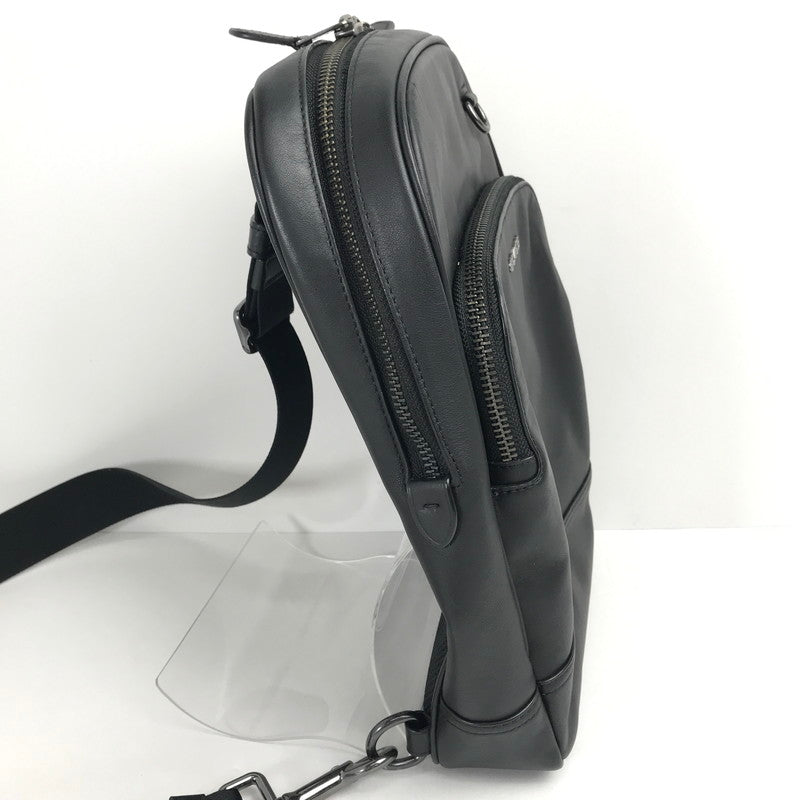 【中古品】【メンズ】 COACH コーチ C2931 グラハムパック ボディ ショルダー バック カバン 180-260724-mh-02-fuzh カラー：ブラック 万代Net店