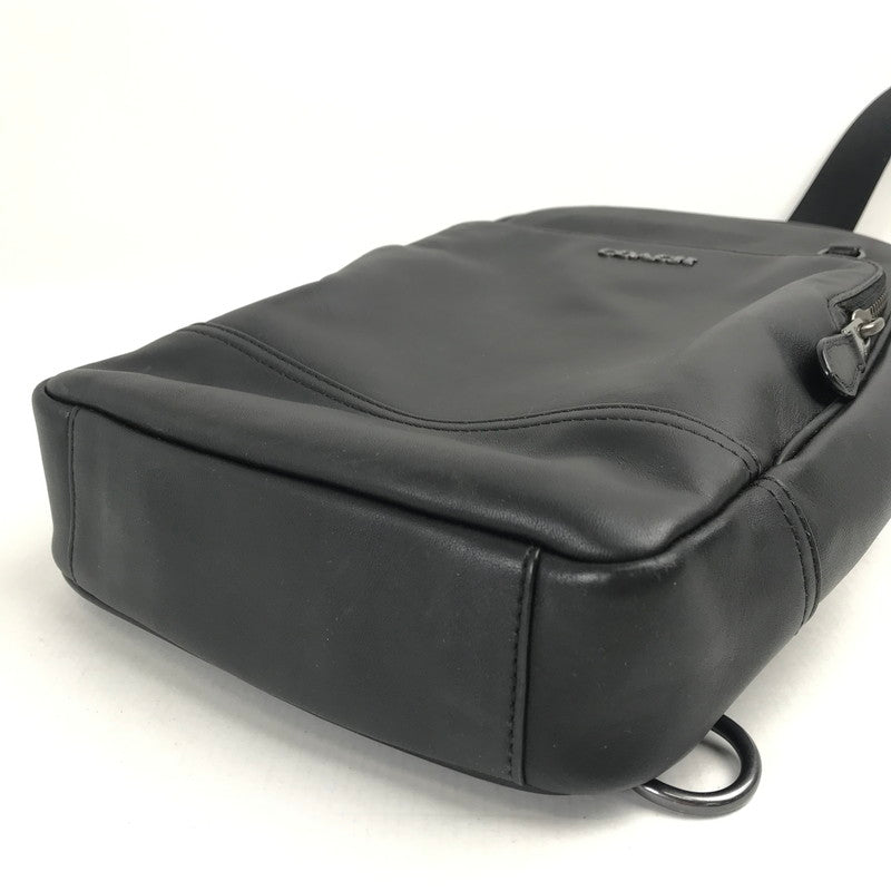 【中古品】【メンズ】 COACH コーチ C2931 グラハムパック ボディ ショルダー バック カバン 180-260724-mh-02-fuzh カラー：ブラック 万代Net店