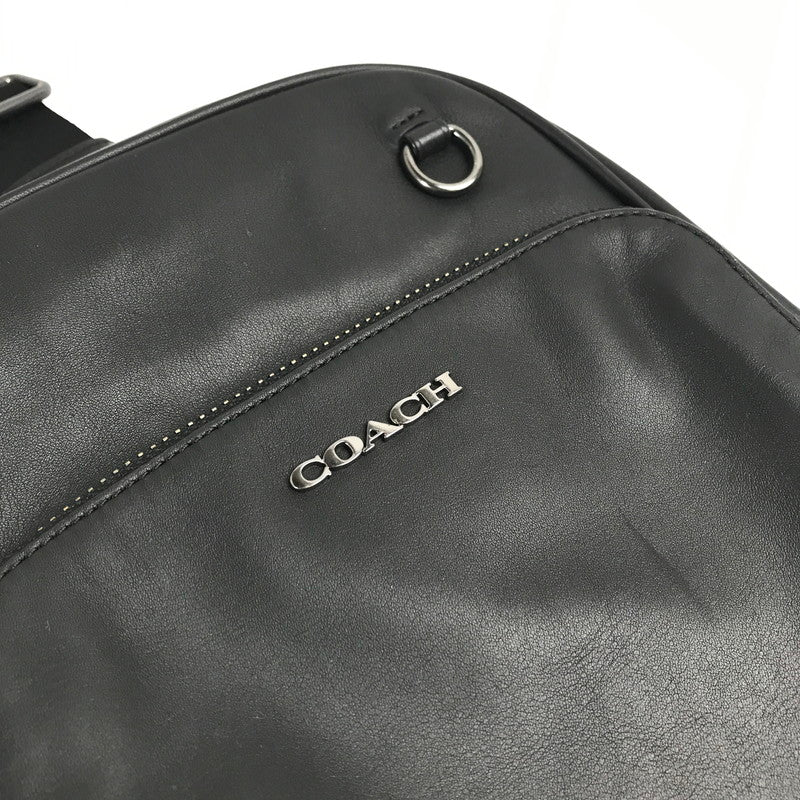 【中古品】【メンズ】 COACH コーチ C2931 グラハムパック ボディ ショルダー バック カバン 180-260724-mh-02-fuzh カラー：ブラック 万代Net店