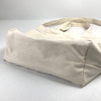 【中古品】【メンズ】 THE NORTH FACE ノースフェイス UTILITY TOTE BAG ユーティリティー トートバッグ ホワイトロゴ 2WAY バッグ カバン 188-260724-mh-03-fuzh カラー：アイボリー 万代Net店