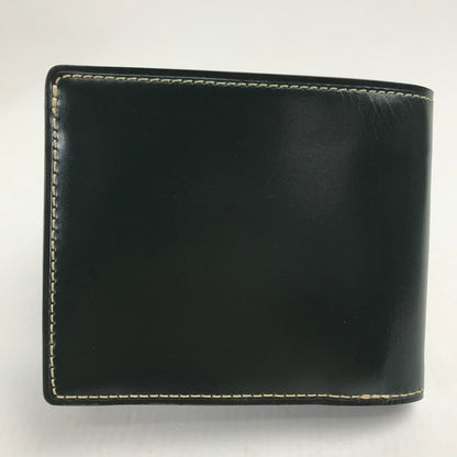 【中古品】【メンズ】 GANZO ガンゾ 小銭入れ付き 2つ折り 財布 コインポケット 200-260724-mh-04-fuzh カラー：ダークグリーン 万代Net店