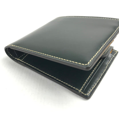 【中古品】【メンズ】 GANZO ガンゾ 小銭入れ付き 2つ折り 財布 コインポケット 200-260724-mh-04-fuzh カラー：ダークグリーン 万代Net店