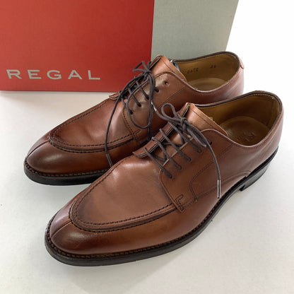 【中古品】【メンズ】 REGAL リーガル 06TR Uチップ ビジネスシューズ カラー BROWN SIZE:24.0cm 箱有 靴 164-260722-ky-01-fuzh 万代Net店