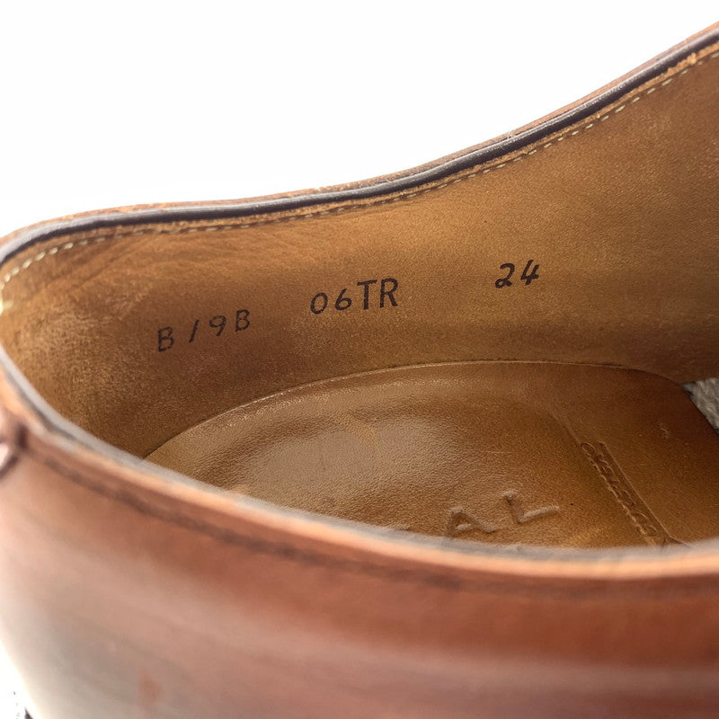 【中古品】【メンズ】 REGAL リーガル 06TR Uチップ ビジネスシューズ カラー BROWN SIZE:24.0cm 箱有 靴 164-260722-ky-01-fuzh 万代Net店