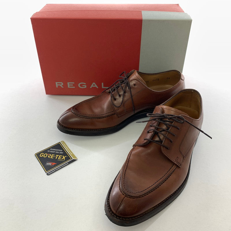 【中古品】【メンズ】 REGAL リーガル 06TR Uチップ ビジネスシューズ カラー BROWN SIZE:24.0cm 箱有 靴 164-260722-ky-01-fuzh 万代Net店