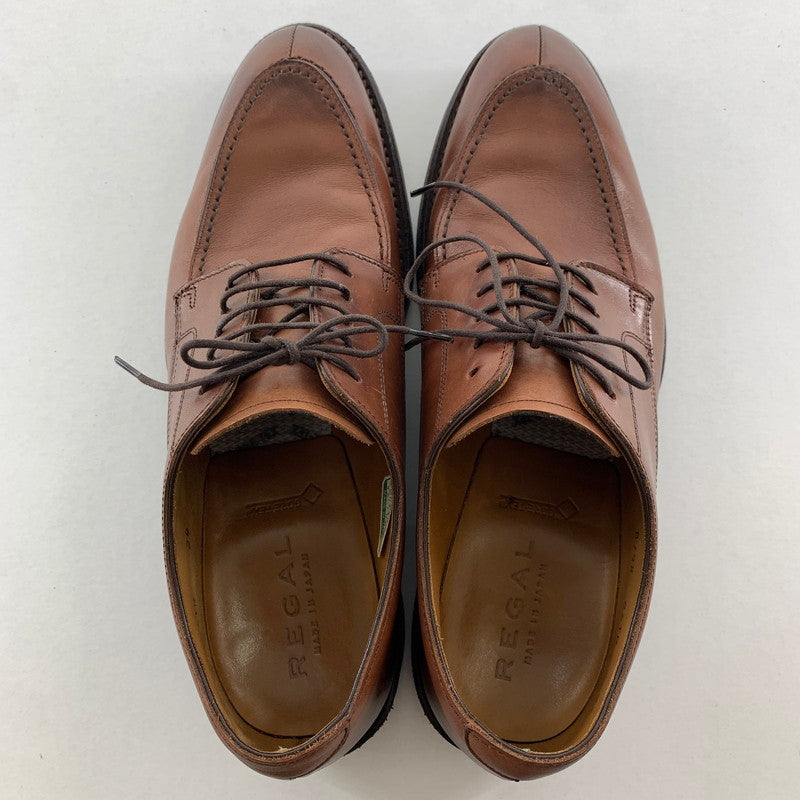 【中古品】【メンズ】 REGAL リーガル 06TR Uチップ ビジネスシューズ カラー BROWN SIZE:24.0cm 箱有 靴 164-260722-ky-01-fuzh 万代Net店