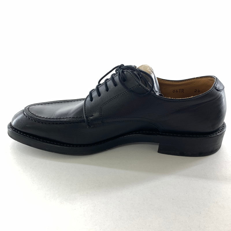 【中古品】【メンズ】 REGAL リーガル 06TR Uチップ ビジネスシューズ カラー BLK SIZE:24.0㎝ 箱付属 靴 164-260722-ky-02-fuzh 万代Net店
