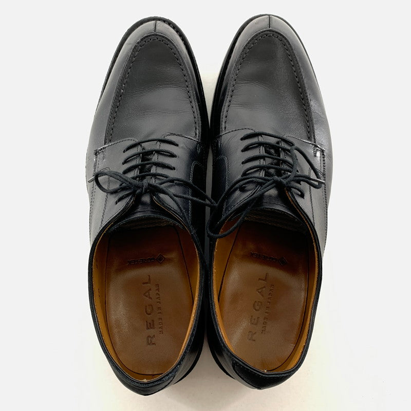 【中古品】【メンズ】 REGAL リーガル 06TR Uチップ ビジネスシューズ カラー BLK SIZE:24.0㎝ 箱付属 靴 164-260722-ky-02-fuzh 万代Net店