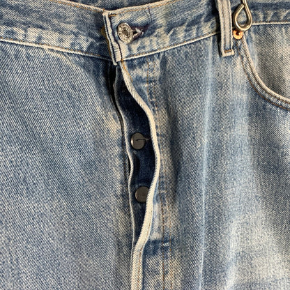 【中古品】【メンズ】 LEVIS 501 DENIM PANT リーバイス デニムパンツ 裏刻印543 90s 90年代 古着 ブランド 156-260808-gm-39-fuzh サイズ：44×34 カラー：インディゴ 万代Net店