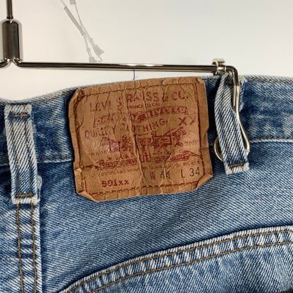 【中古品】【メンズ】 LEVIS 501 DENIM PANT リーバイス デニムパンツ 裏刻印543 90s 90年代 古着 ブランド 156-260808-gm-39-fuzh サイズ：44×34 カラー：インディゴ 万代Net店