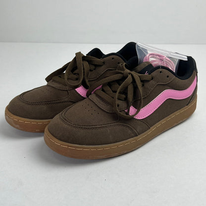 【中古品】【メンズ】 VANS バンズ V2740 S.GUM BRAVO BROWN.PINK SIZE:25.5cm シューレース有 スニーカー 靴 シューズ ※スレあり 162-260804-io-13-fuzh 万代Net店