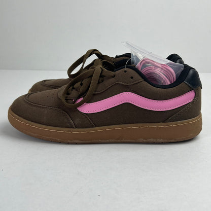 【中古品】【メンズ】 VANS バンズ V2740 S.GUM BRAVO BROWN.PINK SIZE:25.5cm シューレース有 スニーカー 靴 シューズ ※スレあり 162-260804-io-13-fuzh 万代Net店