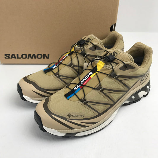 【中古美品】【メンズ】 SALOMON サロモン 479750 XT-6 GORE-TEX KELP ゴアテックス スニーカー シューズ 靴 162-260724-mh-06-fuzh サイズ：29cm カラー：ベージュ 万代Net店