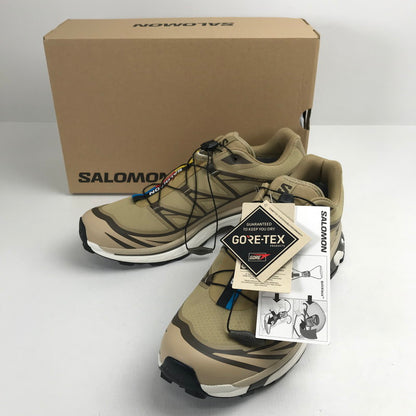 【中古美品】【メンズ】 SALOMON サロモン 479750 XT-6 GORE-TEX KELP ゴアテックス スニーカー シューズ 靴 162-260724-mh-06-fuzh サイズ：29cm カラー：ベージュ 万代Net店
