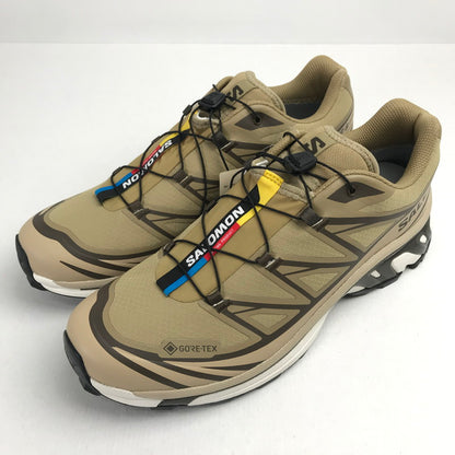 【中古美品】【メンズ】 SALOMON サロモン 479750 XT-6 GORE-TEX KELP ゴアテックス スニーカー シューズ 靴 162-260724-mh-06-fuzh サイズ：29cm カラー：ベージュ 万代Net店